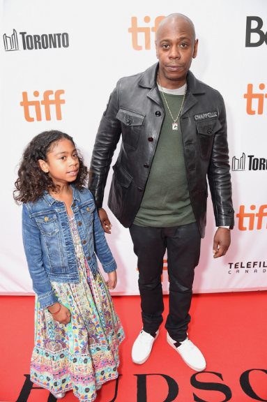 Sanaa Chappelle with her father